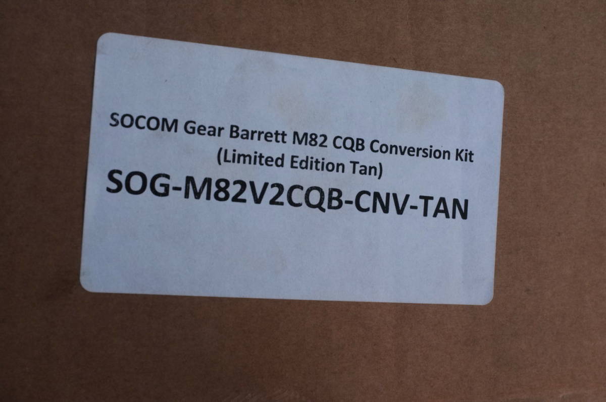 SOCOM GEAR Barrett M82A1 CQB TAN conversion kit separate electric mechanism . necessary snaipa- life ru against thing life ruso- com gear ba let 