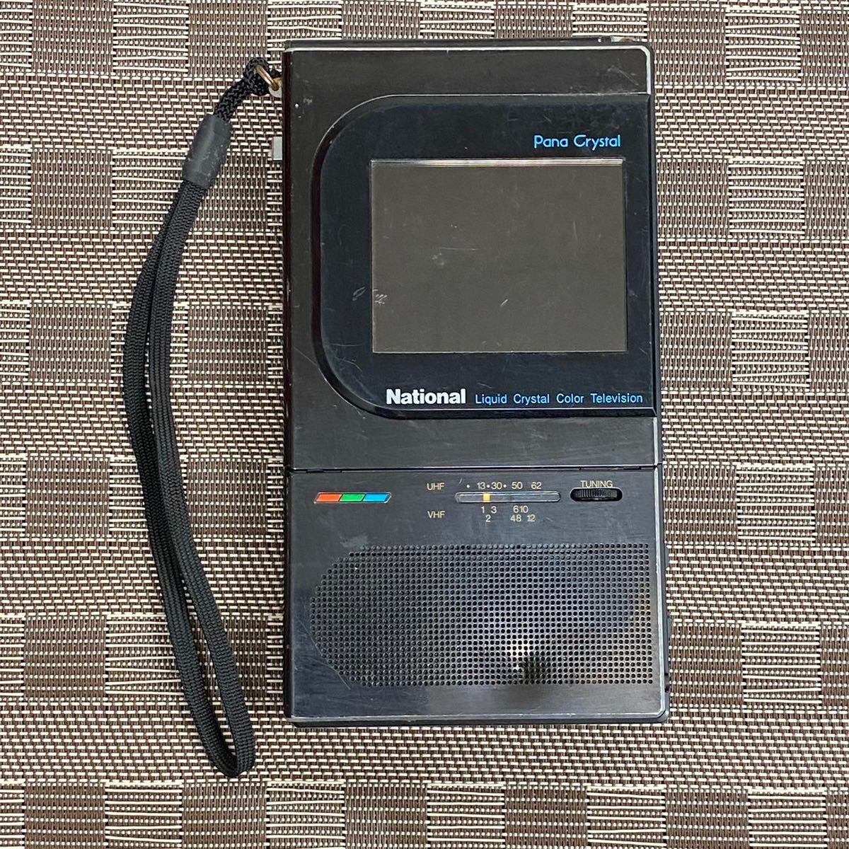 希少当時品 National ポータブル液晶カラーテレビ TR-3LT1-