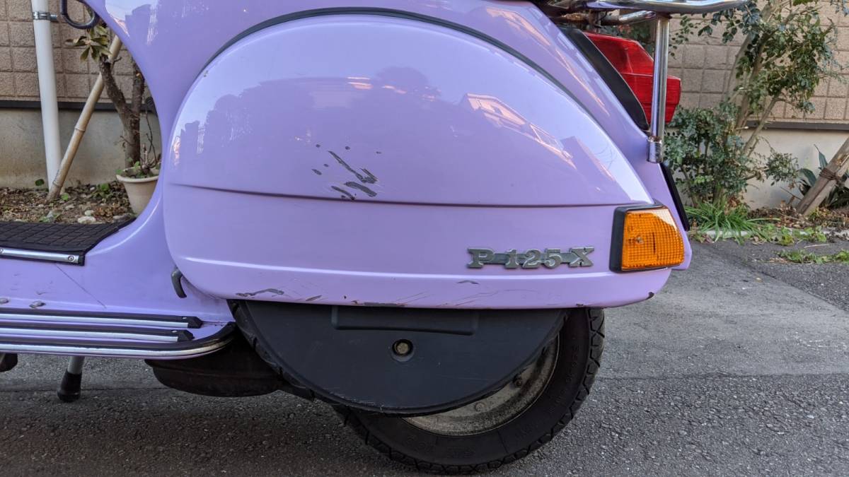 ベスパ VESPA P125X 1979年式の画像8