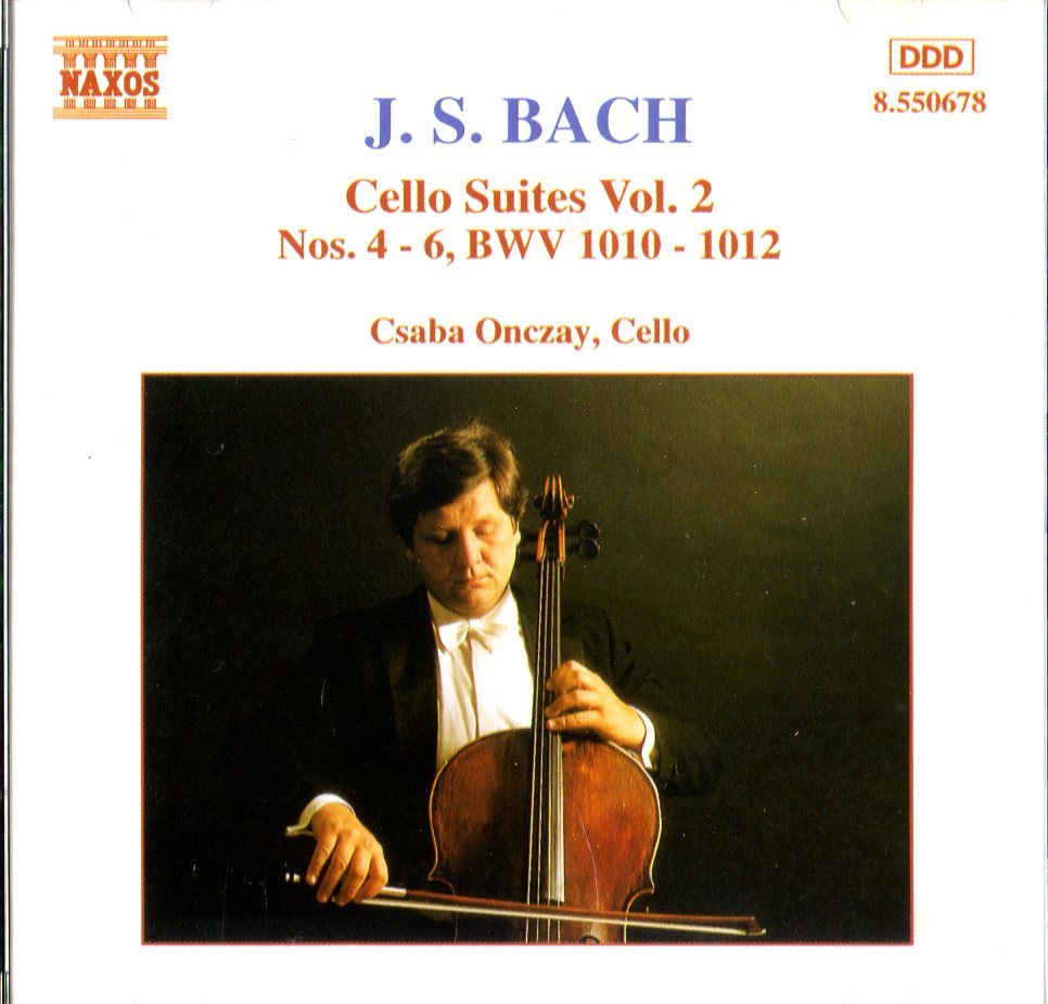 2CD (即決) バッハ/ 無伴奏チェロ組曲全６曲/ vc.チャバ・オンチャイ_画像4