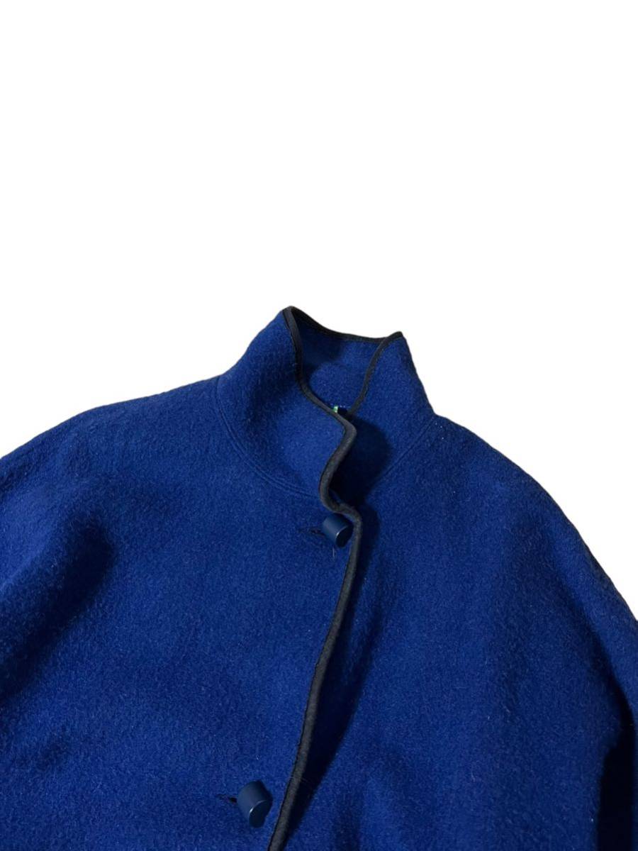【1960〜70s】フィンランド製　ビンテージ　ウールコート　ジャケット　古着　レアデザイン　デザイナーズ　ユーロ　オーバーサイズ