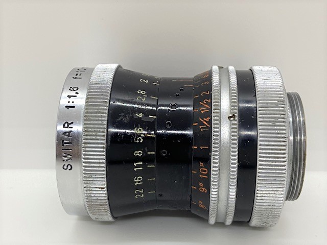 ☆現状品☆SWITAR 10mm F1.6 AR Cマウント Kern シネレンズ #1862 ☆現状品☆SWITAR 10mm F1.6 AR Cマウント Kern シネレンズ #1862