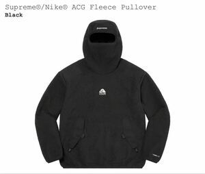 新品 22秋冬 Supreme Nike ACG Fleece Pullover Black 22FW SUPREME