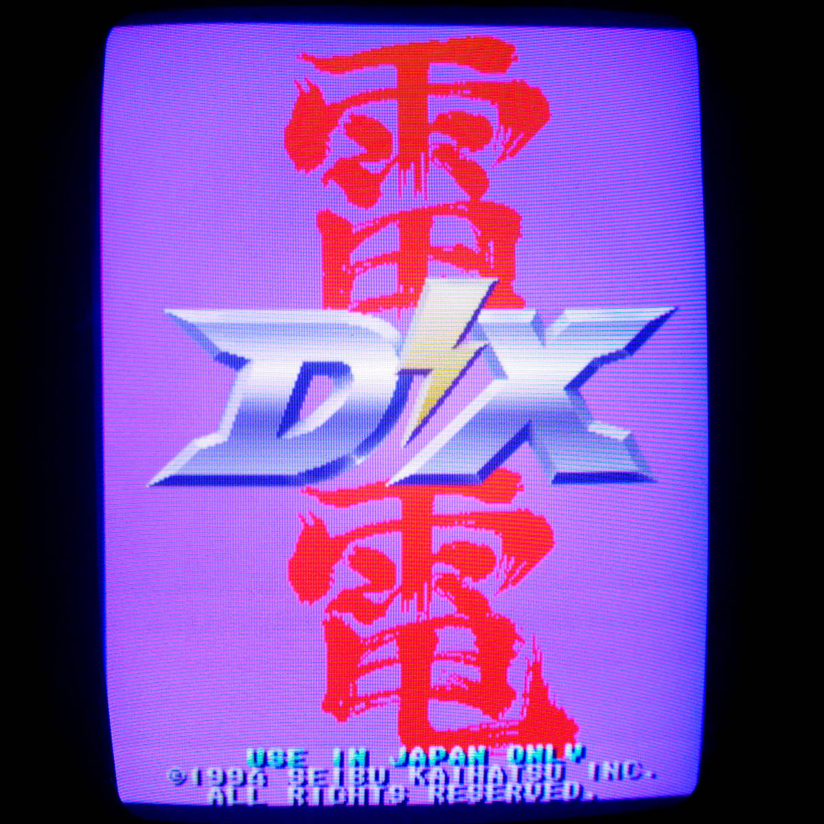PCB 雷電DX RAIDEN DX インスト説コピー 動作確認済み セイブ開発
