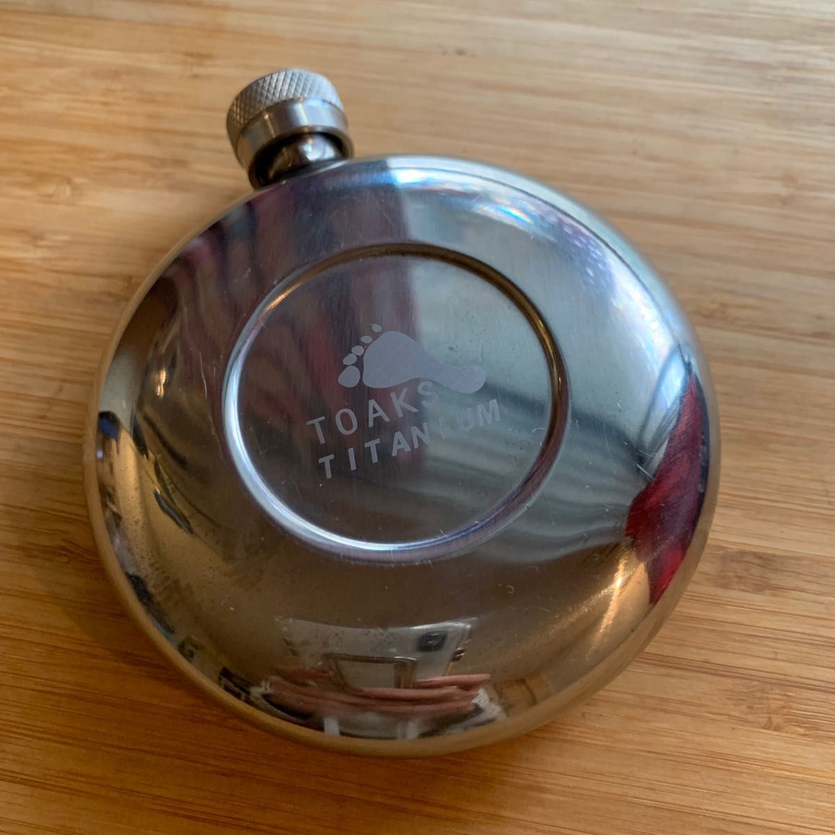 トークス TOAKS Titanium Wine Flask 150ml ワイン　フラスコ　フラスク　ウイスキー　チタン