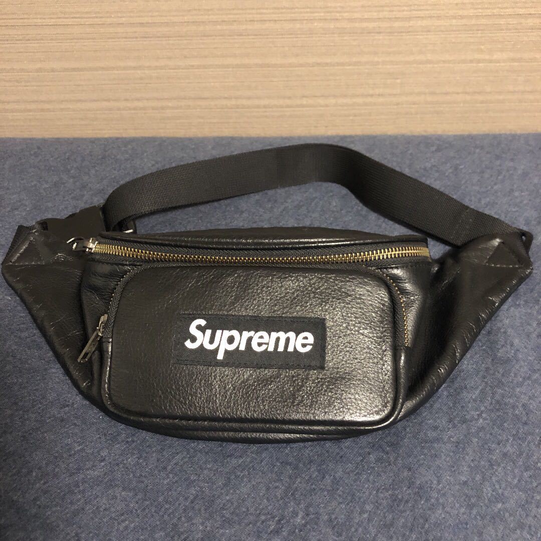 supreme leather waistbag ウエストバック | labiela.com