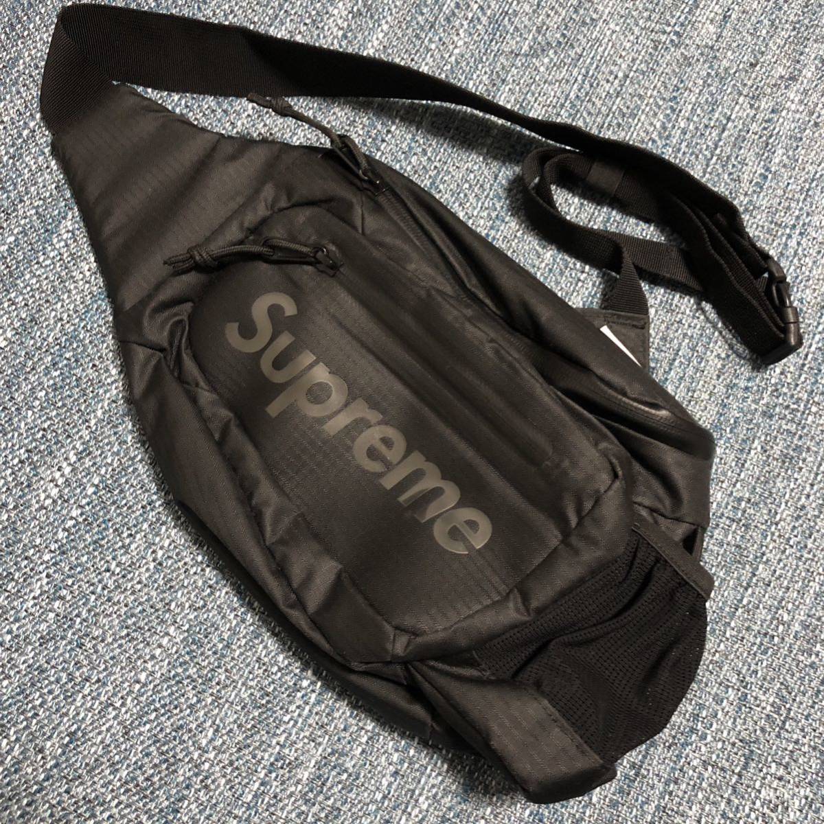 Yahoo!オークション - 21SS Supreme Sling Bag Blackシ