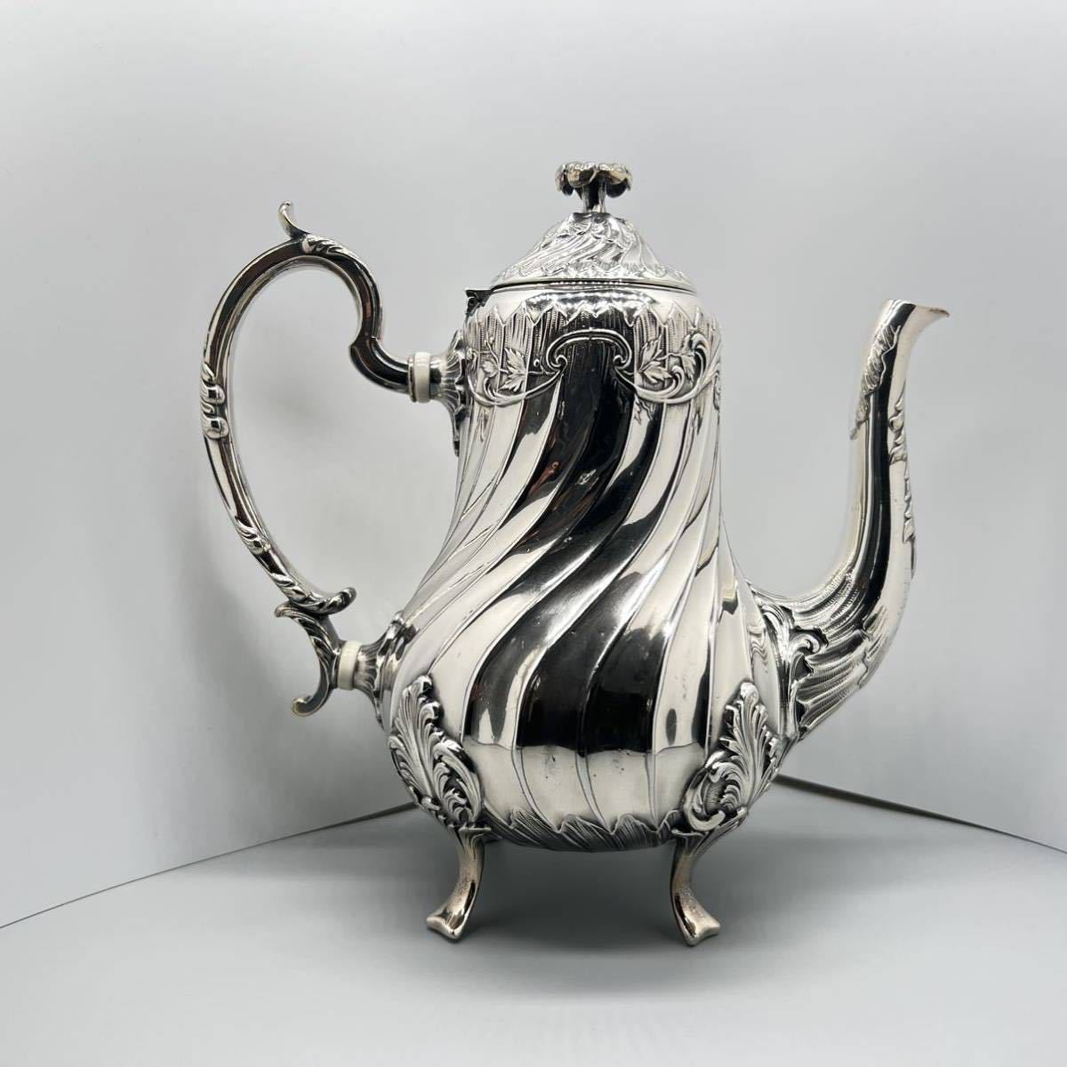 クリストフル Christofle ティーポット コーヒーポット セット ガリア
