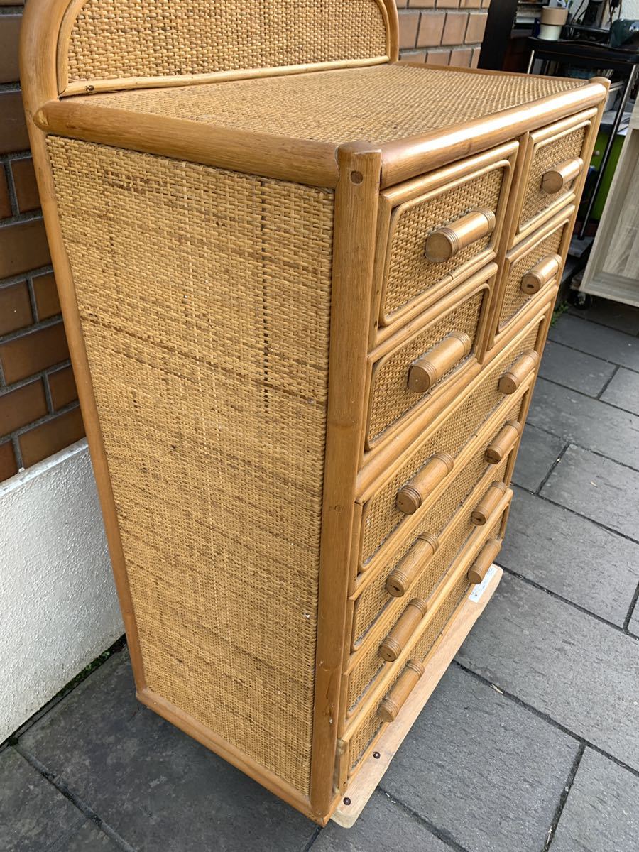 絶品】 ラタン家具 チェスト ecousarecycling.com