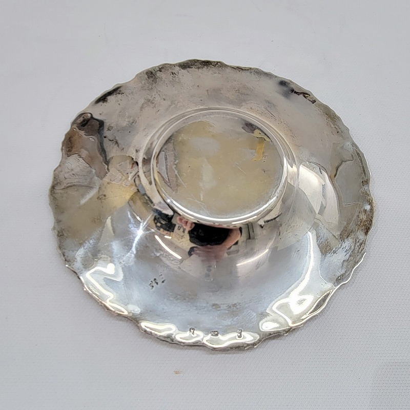 【12215】洋食器 W・N ？ N・M ？ シュガーポット スプーン 洋銀食器 ブランド食器 レトロ アンティーク インテリアの画像3