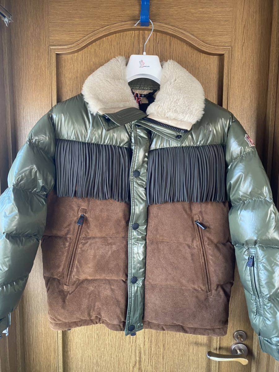 Новый неиспользованный / Moncler Down / Arlaz / Dark Brown x Khaki / 3moncler Genius / Ryo Kobayashi Ambassador / Price 520 000