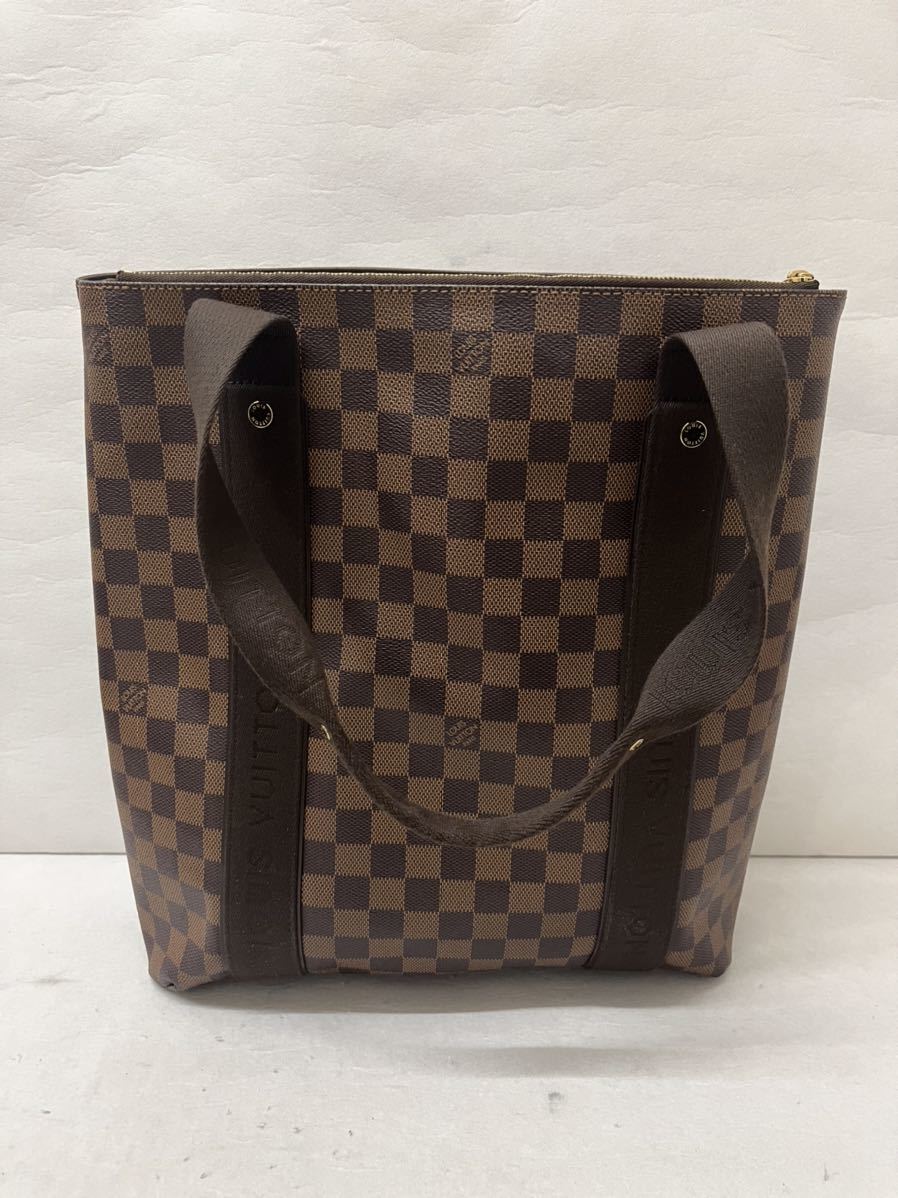 20221208【LOUIS VUITTON】ルイヴィトン トートバッグ ダミエ カバ ボブール ブラウン N52006_画像2