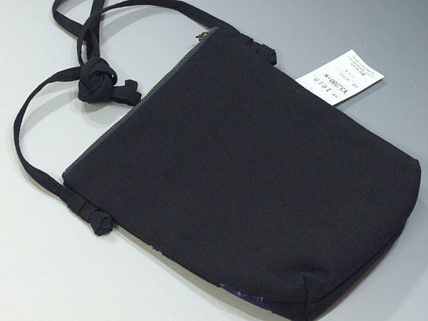 *TSUNET[ ликвидация запасов ] Kurume . ручная работа сумка сделано в Японии чёрный земля 