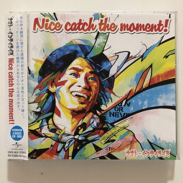 B06797　CD（中古）Nice catch the moment！(初回限定盤)(DVD付)　ナオト・インティライミ_画像1