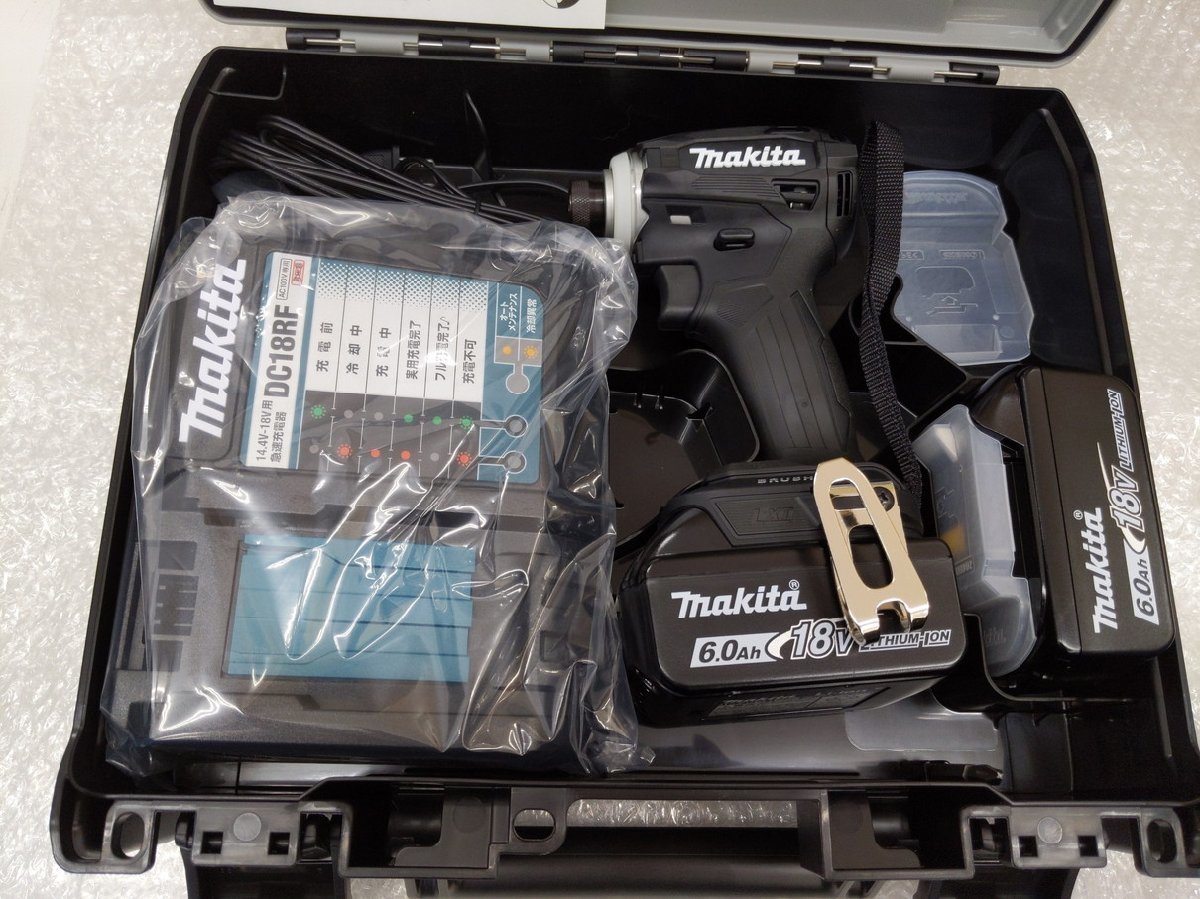 KOI【未使用品】 マキタ makita TD172DRGXB、DRGX、DGXFY 18V充電式インパクトドライバ ※3台セット 〈1-221213-NS-1-KOI〉_画像3