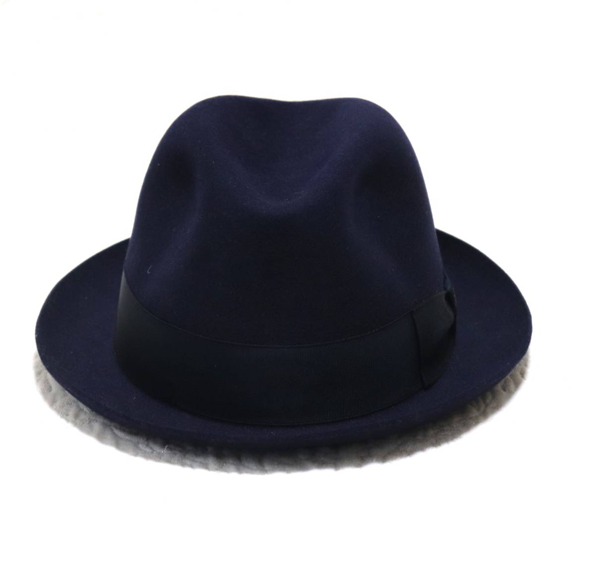 新品タグ付き【Borsalino ボルサリーノ 】上質ウール ファーフェルト