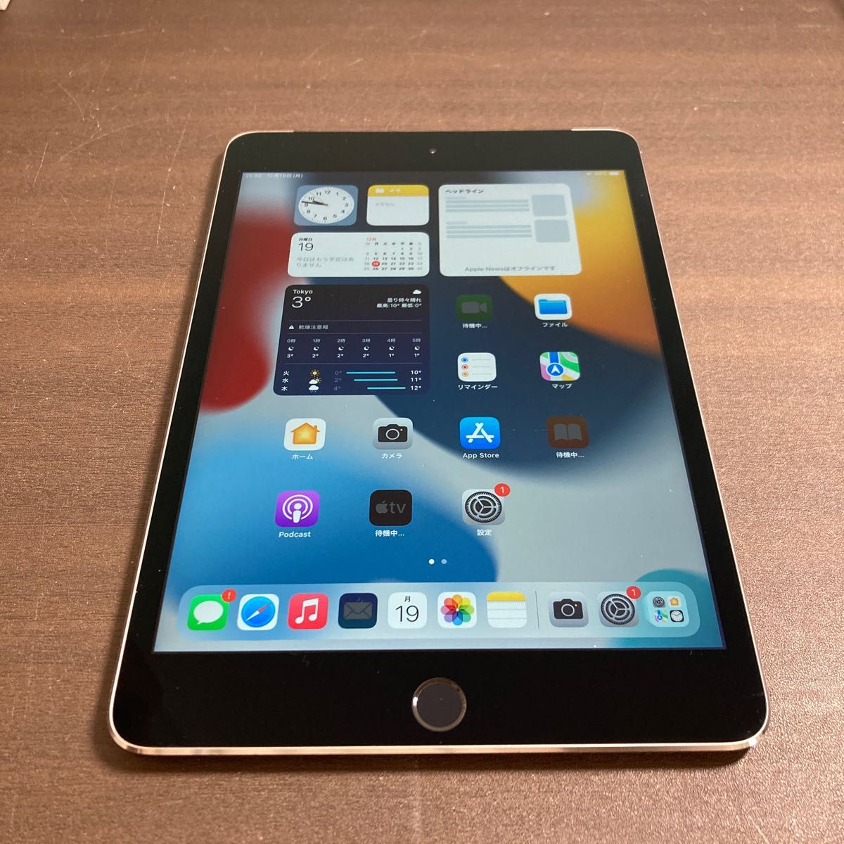 iPad mini 4 SIMフリー 32GB iPad mini4 完動品-