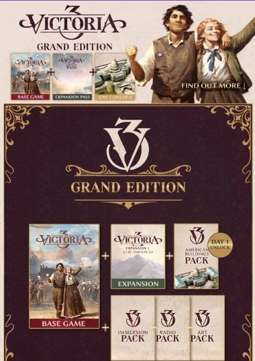 即決 Victoria 3 Grand Edition ヴィクトリア3 グランドエディション　日本語対応