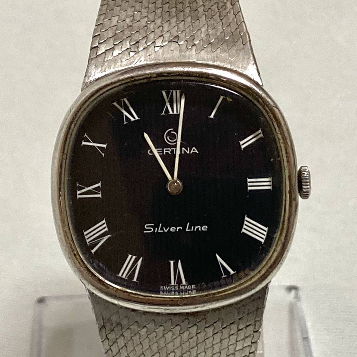 スーパーセール 目玉商品 Line Silver CERTINA - Yahoo!オークション 腕時計 Sv925 手巻き アナログ(手巻き)