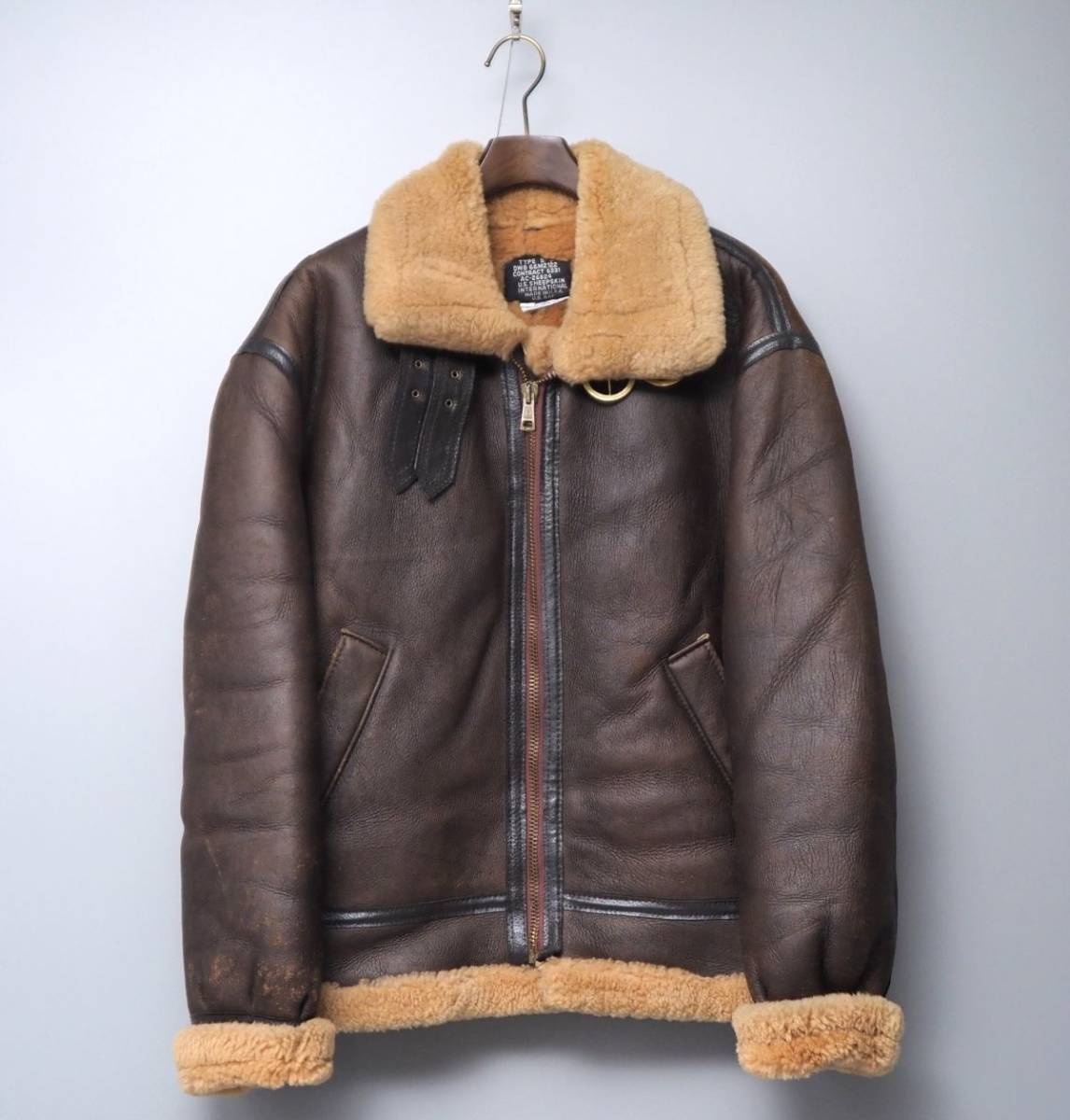 Yahoo!オークション - MD8839◎USA製 US SHEEPSKIN INTE...