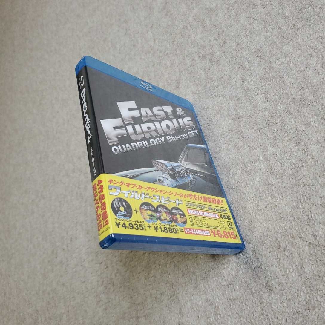 洋画　Blu-ray Disc　FAST&FURIOUS1~4　QUADRILOGY　Blu-raySET　ワイルド・スピード1~4　クアドリロジー・セット　新品未開封_画像10