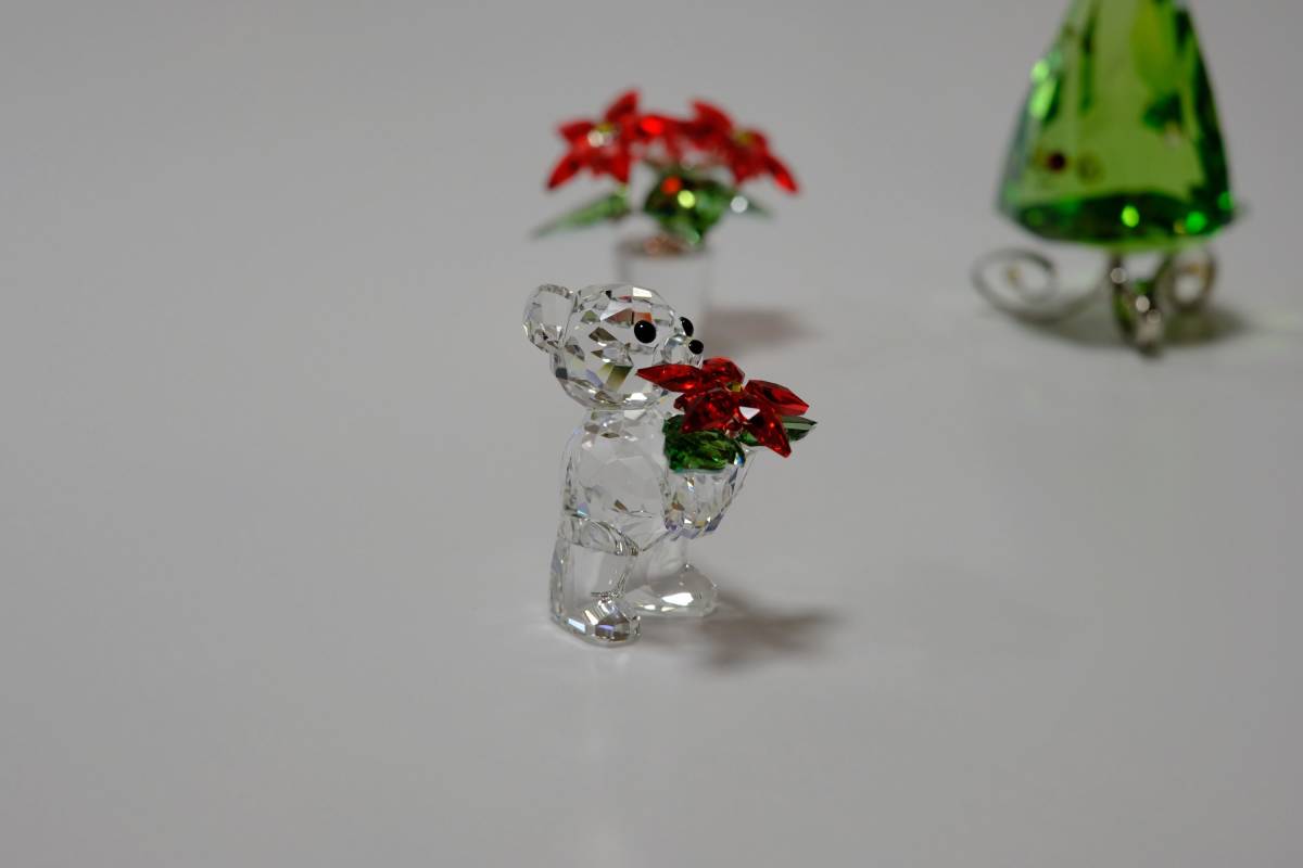 今だけ値下げ【新品・レア】 SWAROVSKI スワロフスキークリスタル フィギュア クリスマスクリスベア 2012年限定商品_画像5