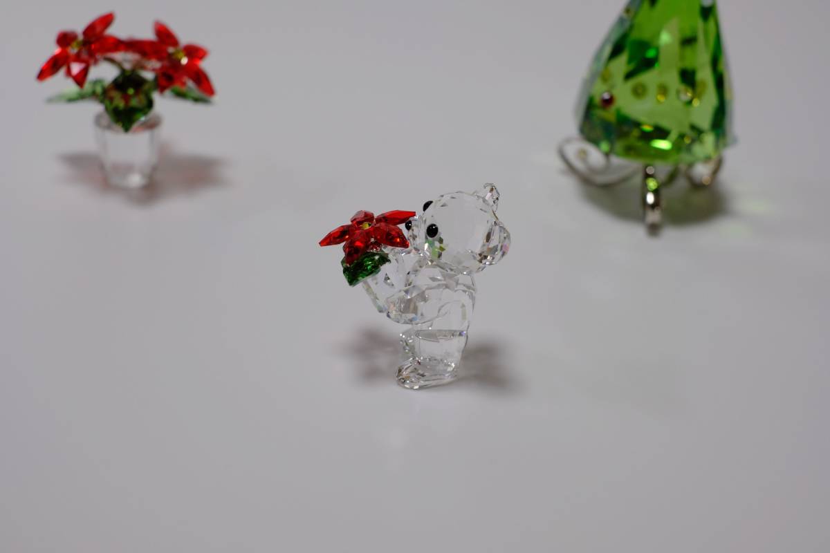 今だけ値下げ【新品・レア】 SWAROVSKI スワロフスキークリスタル フィギュア クリスマスクリスベア 2012年限定商品_画像6