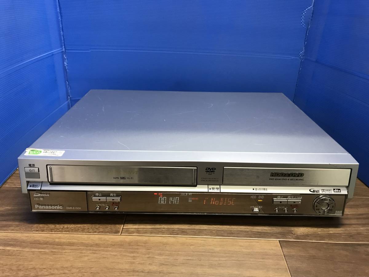 内祝い】 パナソニック 中古品B-6432 DMR-E150V VHS一体型HDD