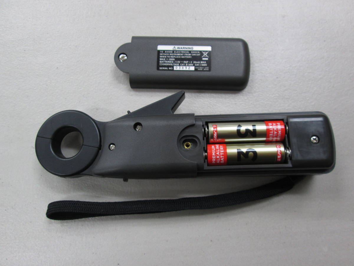 SK-7831 暗電流クランプメーター カイセ 送料無料 中古美品 SK-7831 暗電流クランプメーター カイセ 送料無料 中古美品