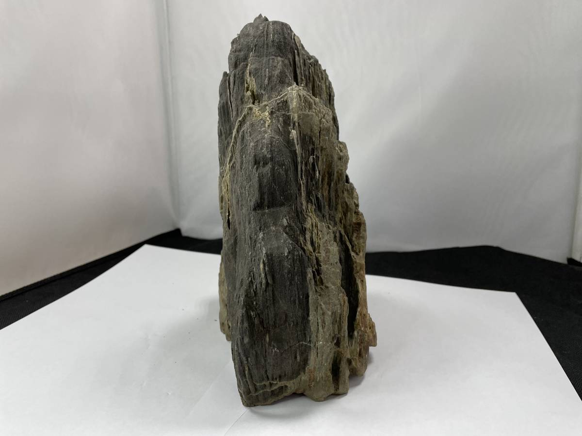 ヤフオク! - 日本三大銘石 佐治川石 形よし 山水石 坪庭石 盆石 鑑賞...