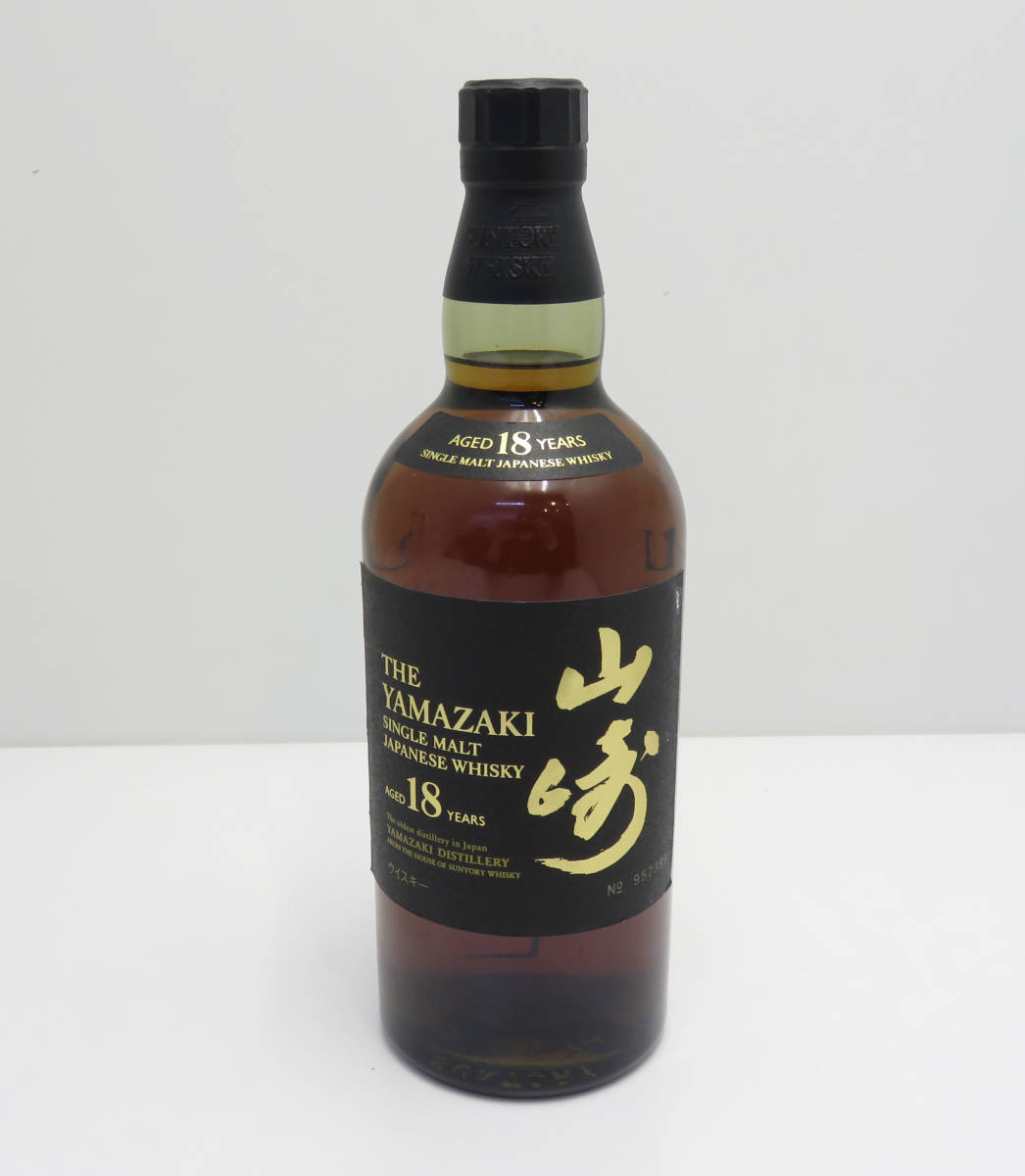 ☆未開栓☆SUNTORY/サントリー 山崎18年 43% 700ml シングルモルト