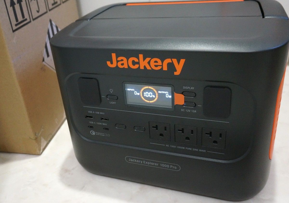 Jackery Explorer 1000 Pro ポータブル電源 電池、充電池 電池、充電池