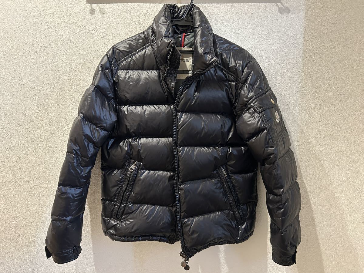 中古 モンクレール MONCLER ロゴワッペン ダウン 防寒 マヤ MAYA