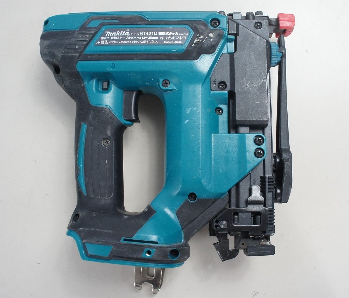 ツールズ匠マキタ 18V 充電式タッカ 4mm ST421DRG J線ステープル専用