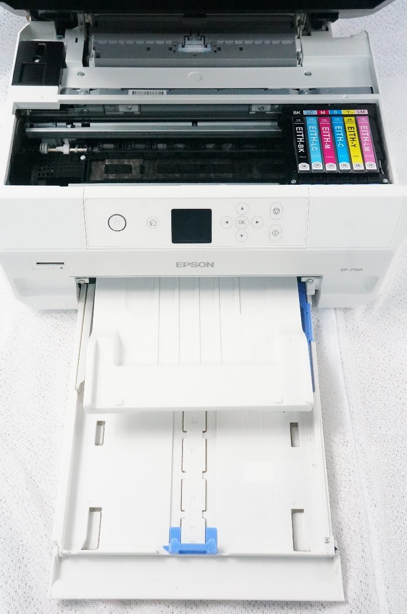 在庫一掃売り切りセール 旧モデル エプソン プリンター A4 インクジェット 複合機 カラリオ EP-710A 中古品 旧モデル エプソン プリンター A4 インクジェット 複合機 カラリオ EP-710A ホワイト