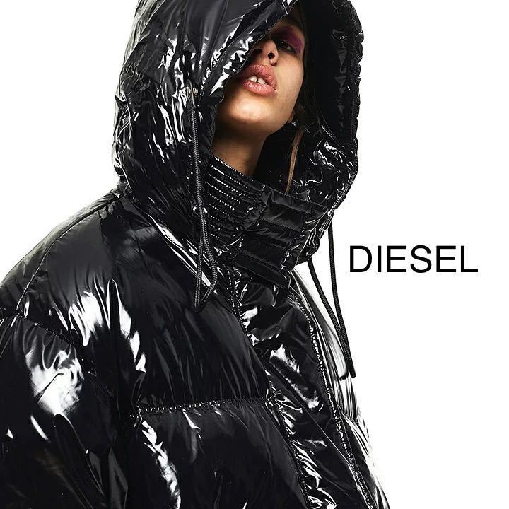 DIESEL ミドル丈 中綿ダウンジャケット | chicshabu.com
