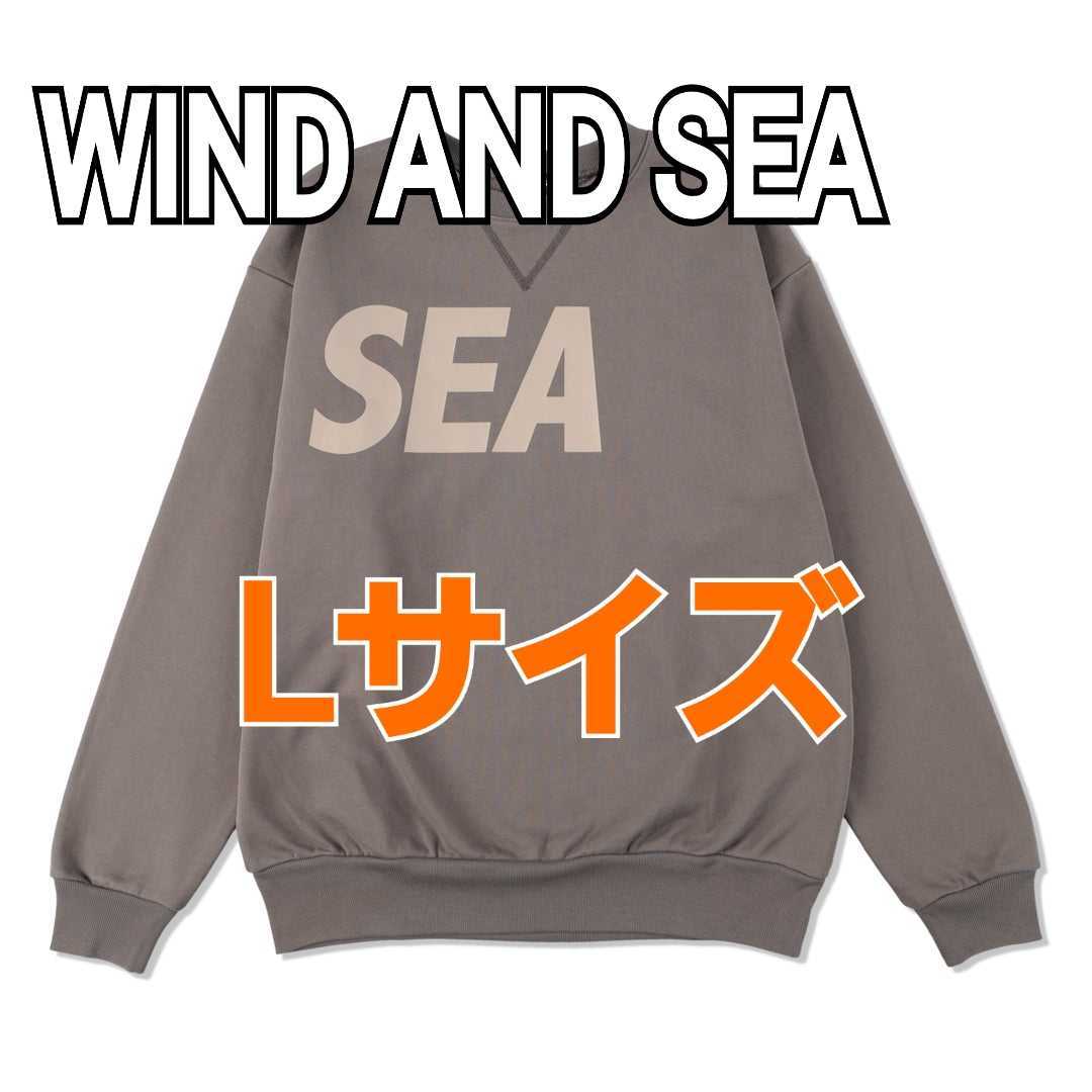SEA Crew neck / Charcoal_Taupe - XL-