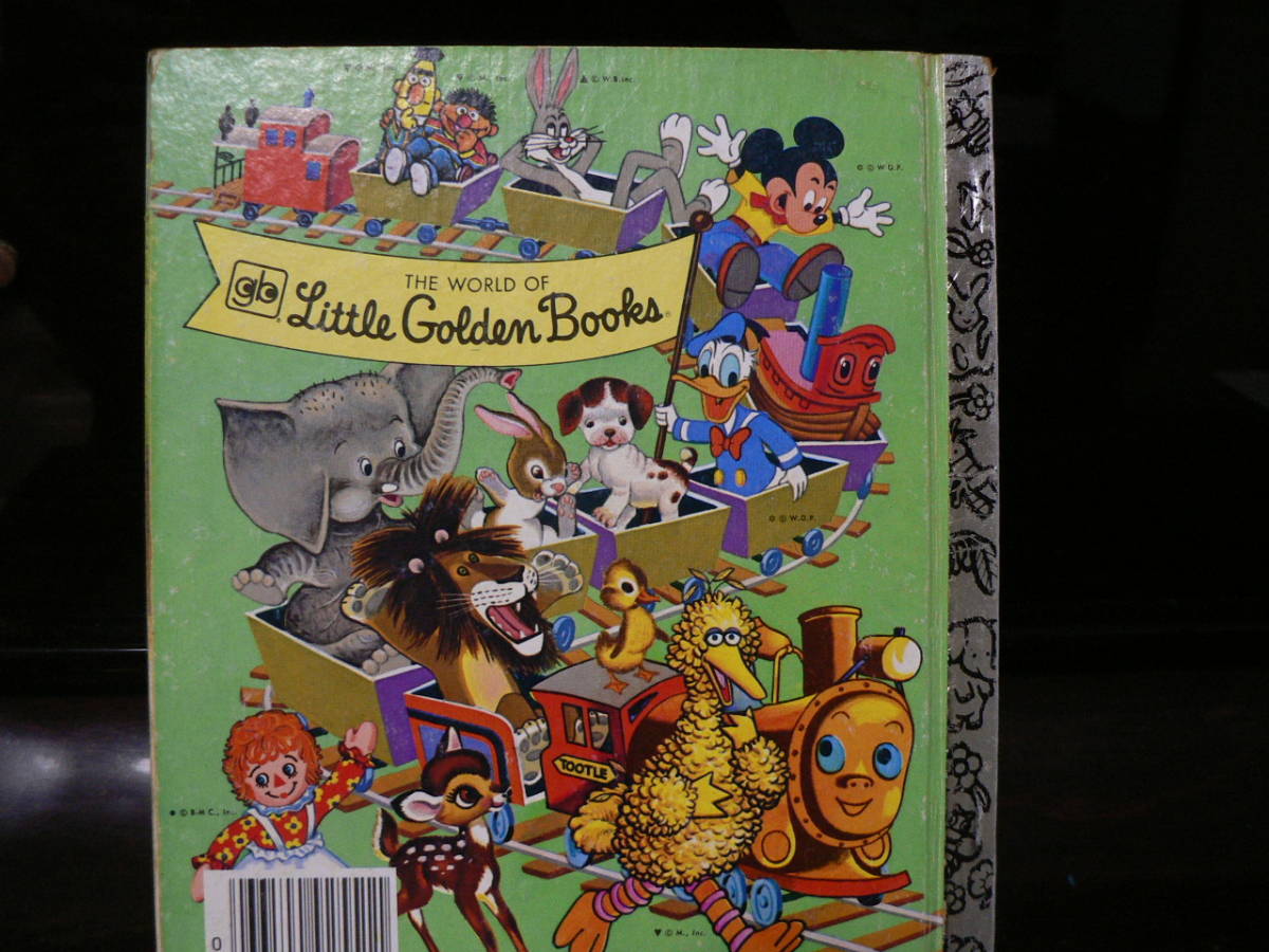 送料最安 180円 B5版44：a Little Golden Bookシリーズ MICKEY MOUSE and GOOFY-The Big Bear Scare- の画像3