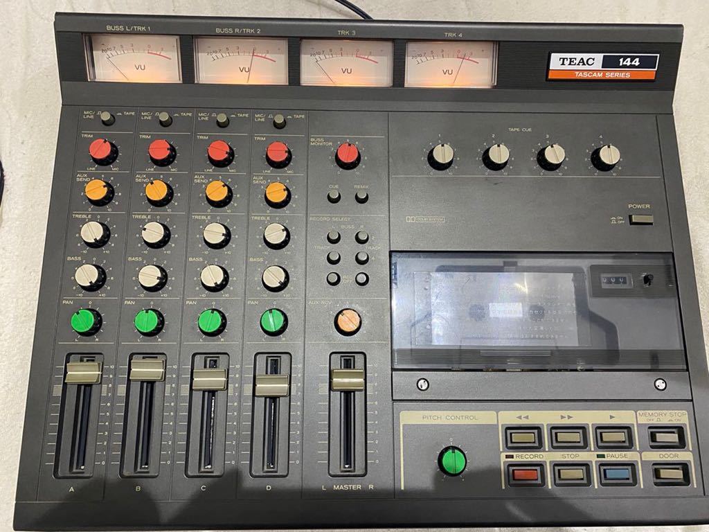 ヤフオク! - 【1円スタート】Tascam TEAC 144 マルチトラ...