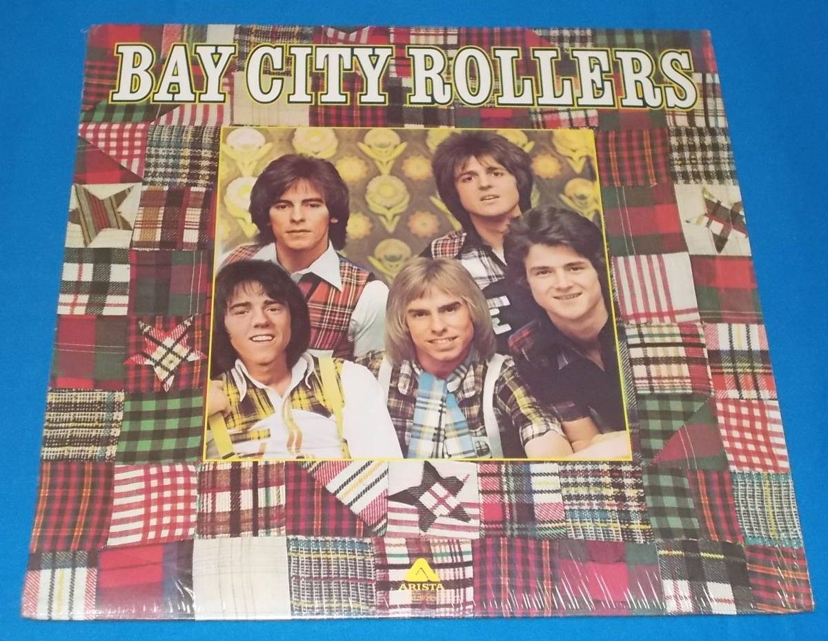 ☆LP★US盤●BAY CITY ROLLERS/ベイ・シティ・ローラーズ「Bay City Rollers」シュリンク付/70s名盤/即決!●_画像1