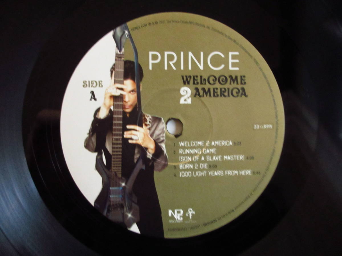 オリジナル / Prince / プリンス / Welcome 2 America / NPG Records / US-Original / 2LP_画像4