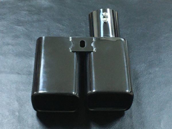  free shipping 0 immediate payment TOYOTA Alphard Vellfire exclusive use titanium black muffler cutter gun metallic *