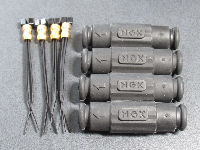 free shipping L4K NGK power cable 4 set Kawasaki Z400FX Z400GP Zephyr 400 plug plug cord 