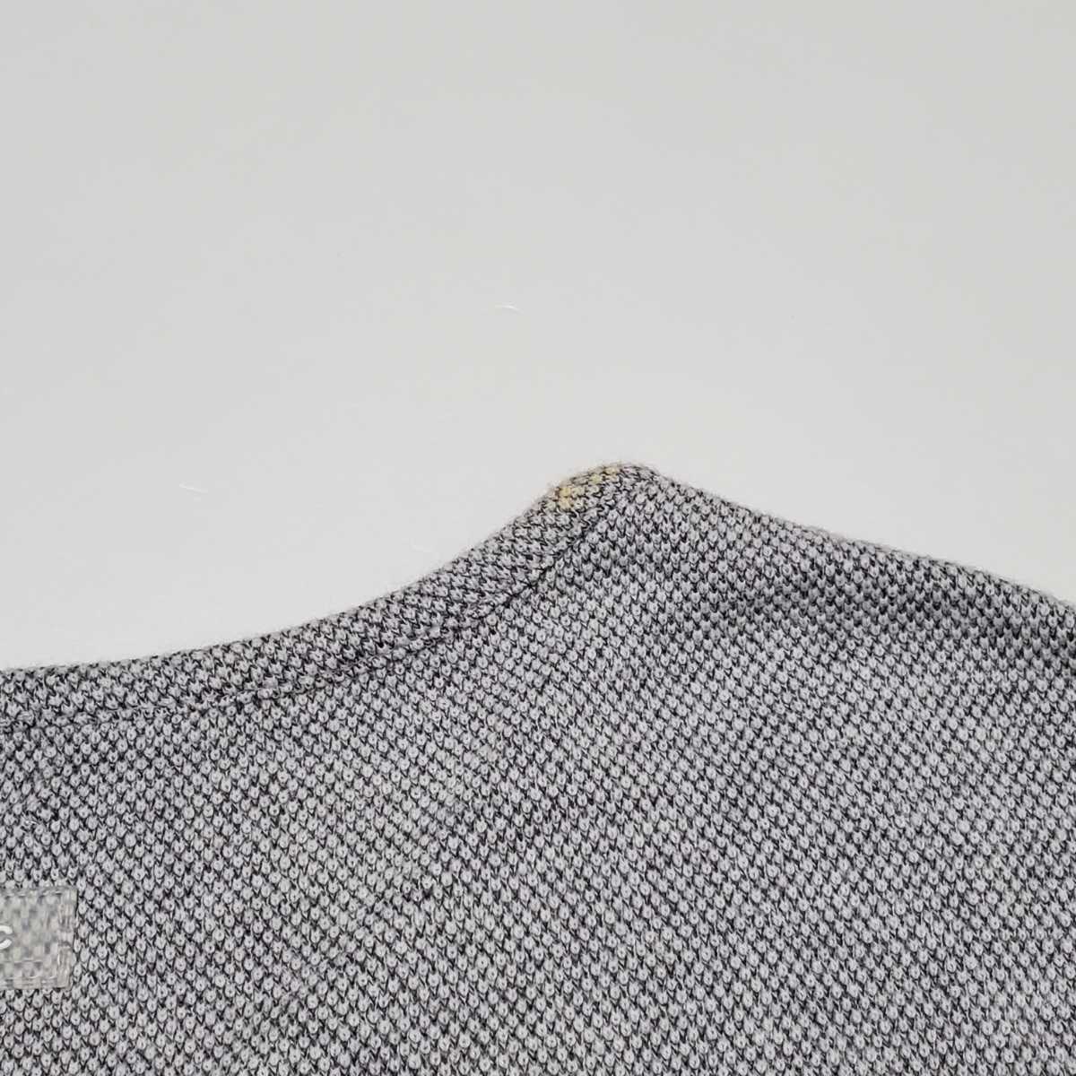 CASTELBAJAC カステルバジャック 半袖Tシャツ ライトグレー　サイズ2（約Mサイズ相当）_画像10