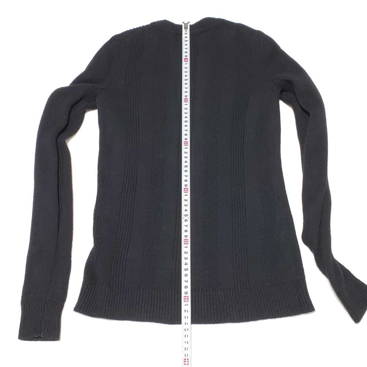 TORY BURCH トリーバーチ ビジュー付きニット ブラック サイズXS TORY BURCH トリーバーチ ビジュー付きニット ブラック サイズXS