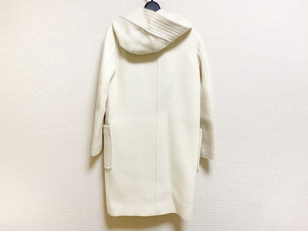 ルシェルブルー LE CIEL BLEU サイズ36 S 白 レディース 冬物 コート_画像2