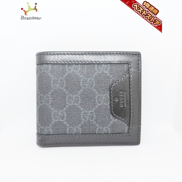 特価正規店】 グッチ 長財布 キャンバス×レザー GG柄 Gクリップ phcj8