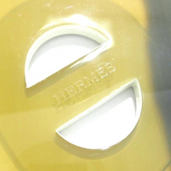 エルメス HERMES ネックレス イスム バッファローホーン ベージュ