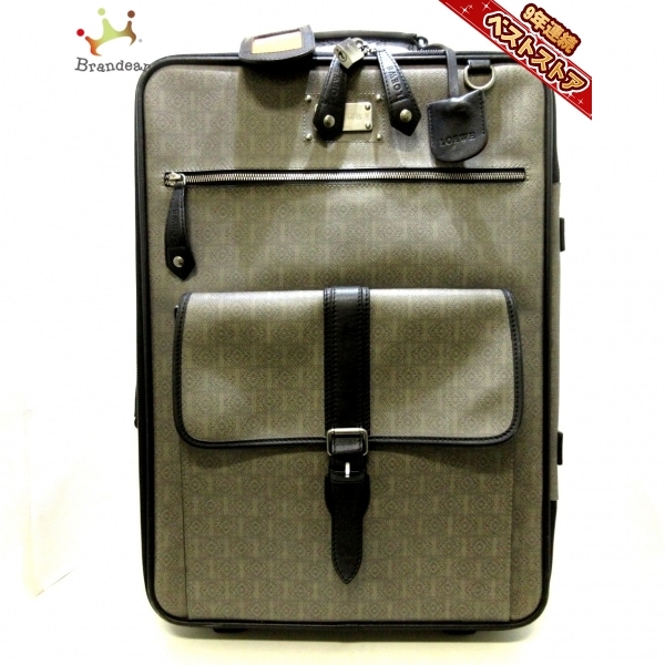 あす楽対応】 ロエベ LOEWE TSAあり(ダイヤルロックなし) グレー×黒