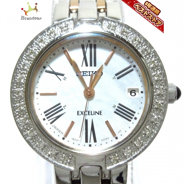 SEIKO セイコー 腕時計 EXCELINE エクセリーヌ 1B22-0AG0 レディース 